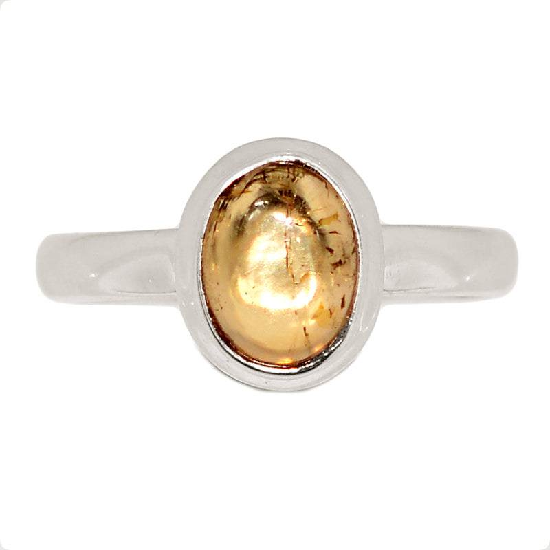 Imperial Topaz Cabochon Ring - ITCR161