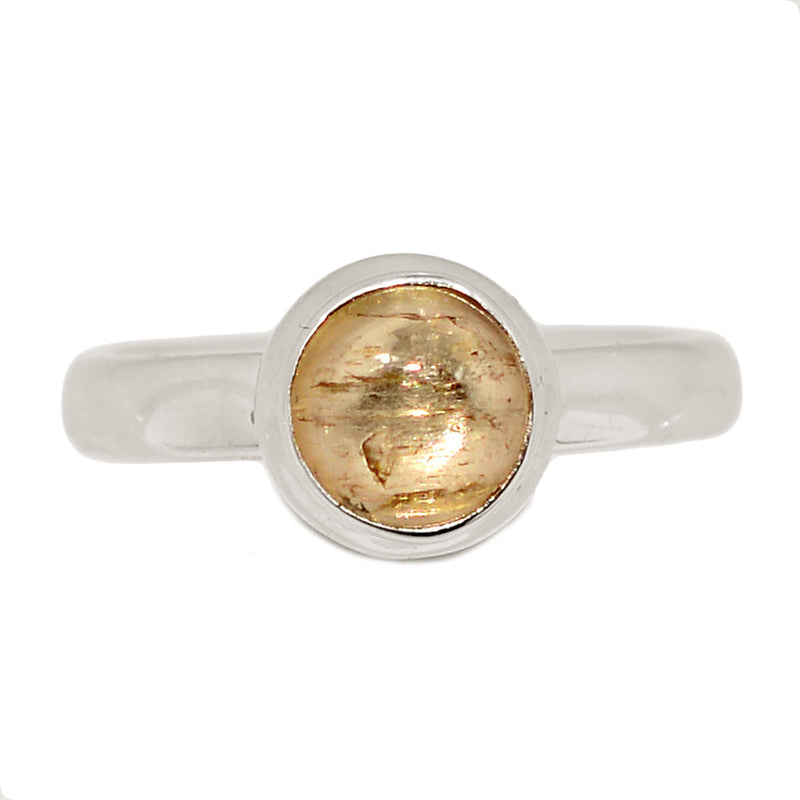 Imperial Topaz Cabochon Ring - ITCR162