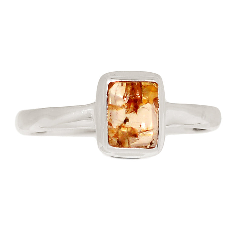 Imperial Topaz Cabochon Ring - ITCR163