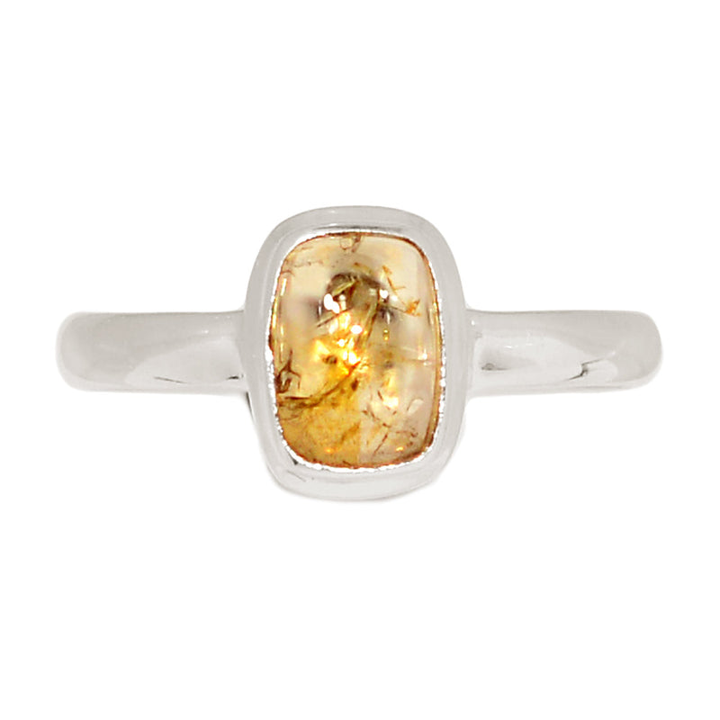 Imperial Topaz Cabochon Ring - ITCR169