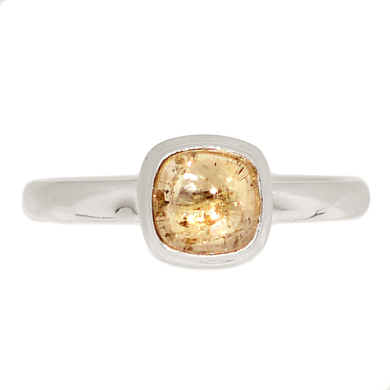 Imperial Topaz Cabochon Ring - ITCR172