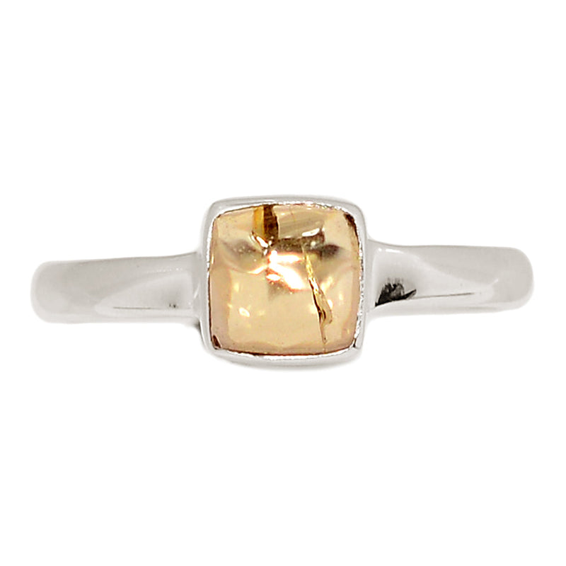 Imperial Topaz Cabochon Ring - ITCR175