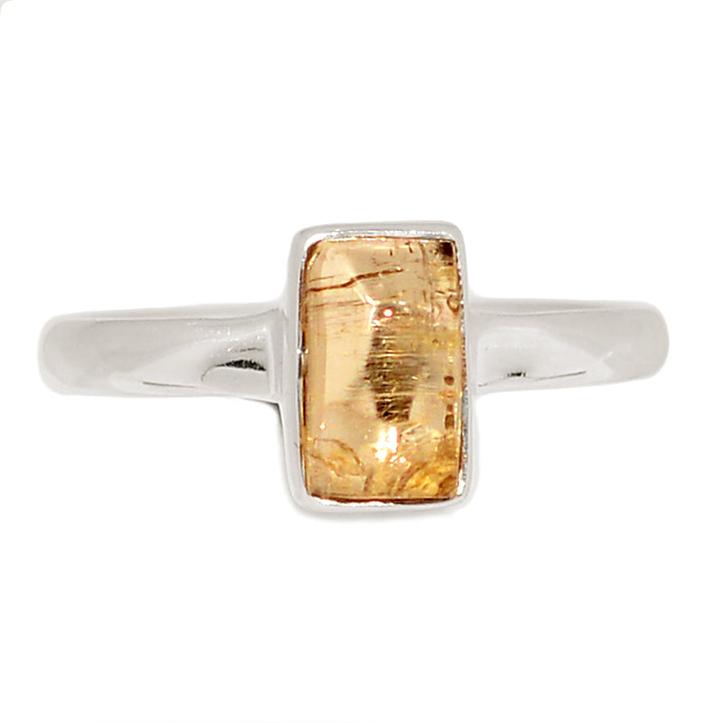 Imperial Topaz Cabochon Ring - ITCR176