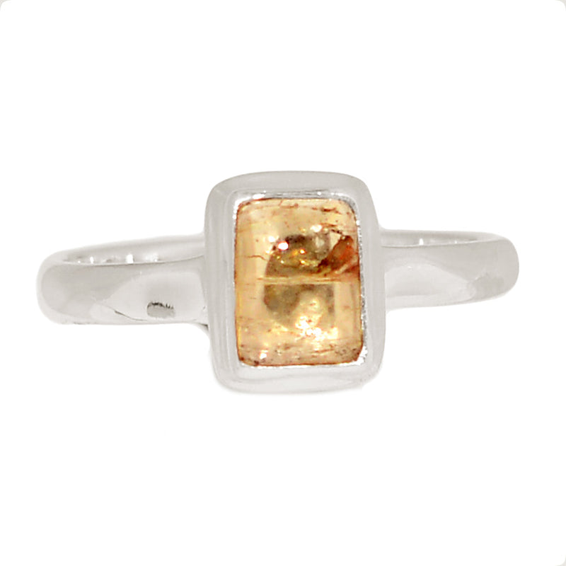 Imperial Topaz Cabochon Ring - ITCR178
