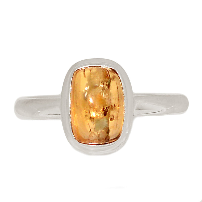 Imperial Topaz Cabochon Ring - ITCR187