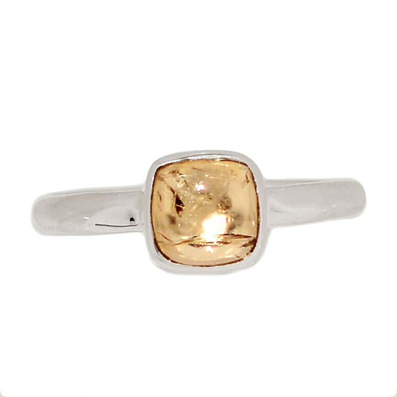 Imperial Topaz Cabochon Ring - ITCR194