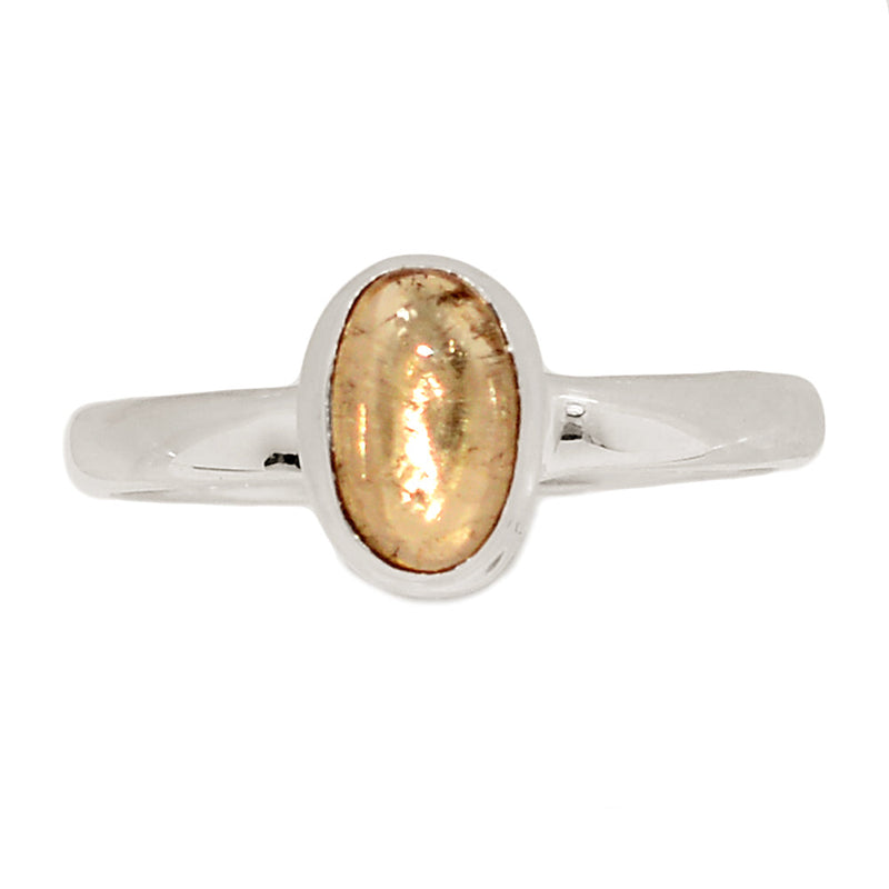 Imperial Topaz Cabochon Ring - ITCR196