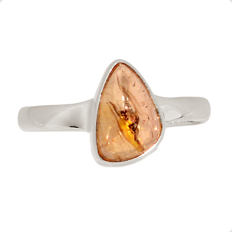 Imperial Topaz Cabochon Ring - ITCR201
