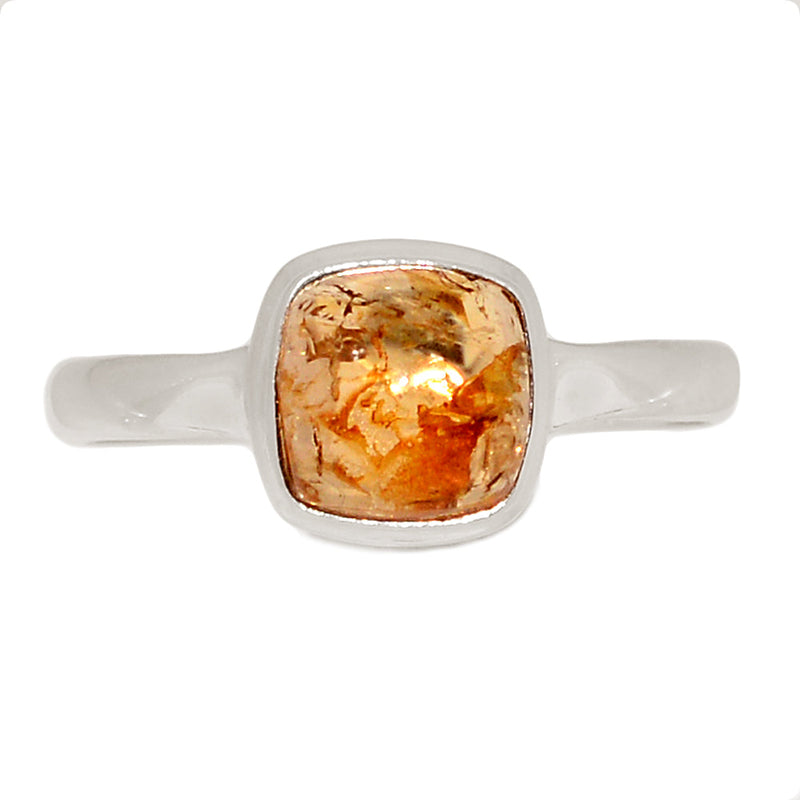 Imperial Topaz Cabochon Ring - ITCR203