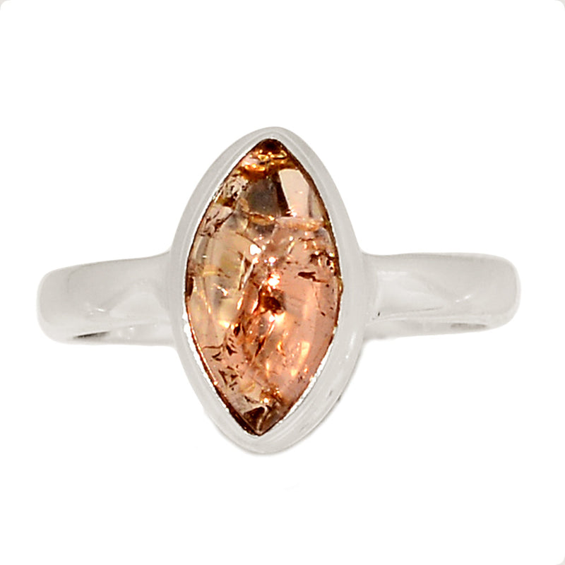 Imperial Topaz Cabochon Ring - ITCR205