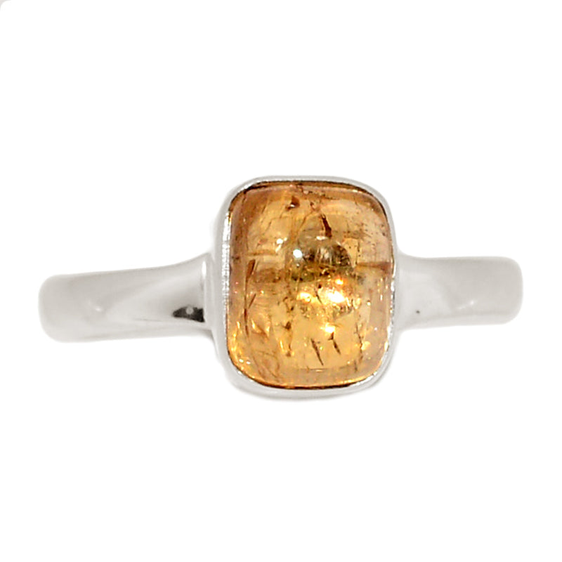 Imperial Topaz Cabochon Ring - ITCR206