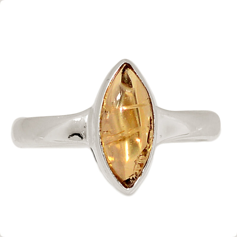 Imperial Topaz Cabochon Ring - ITCR213