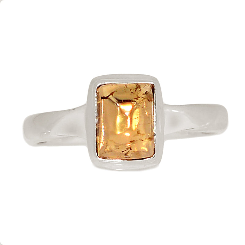Imperial Topaz Cabochon Ring - ITCR214