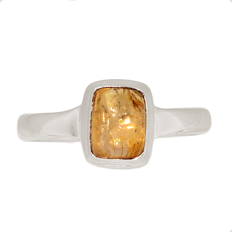 Imperial Topaz Cabochon Ring - ITCR217