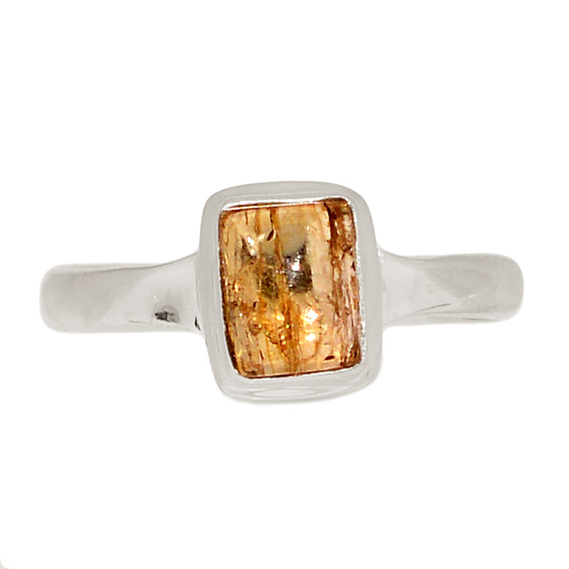 Imperial Topaz Cabochon Ring - ITCR220