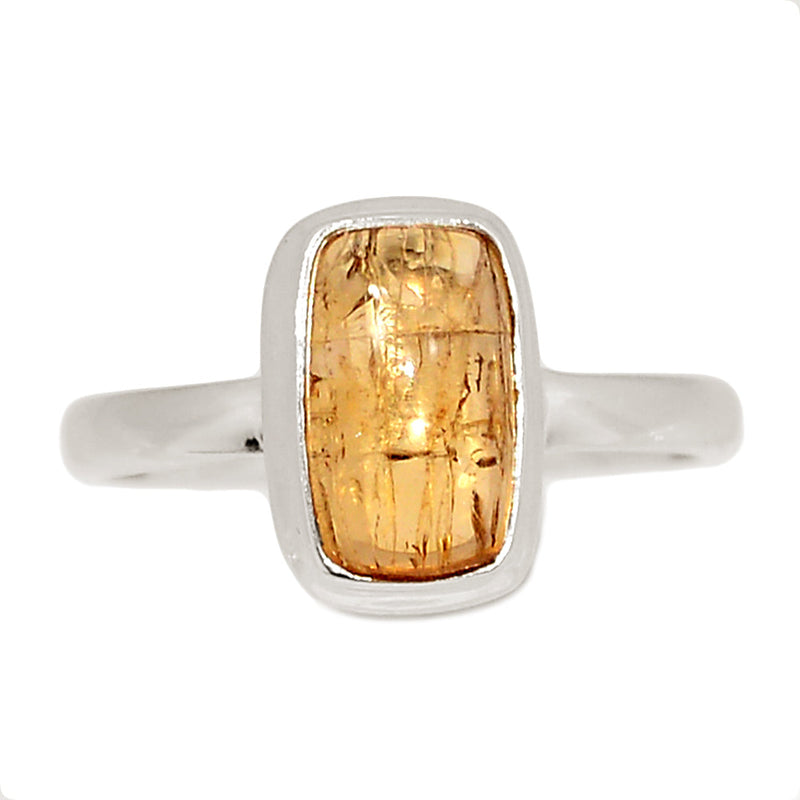 Imperial Topaz Cabochon Ring - ITCR222