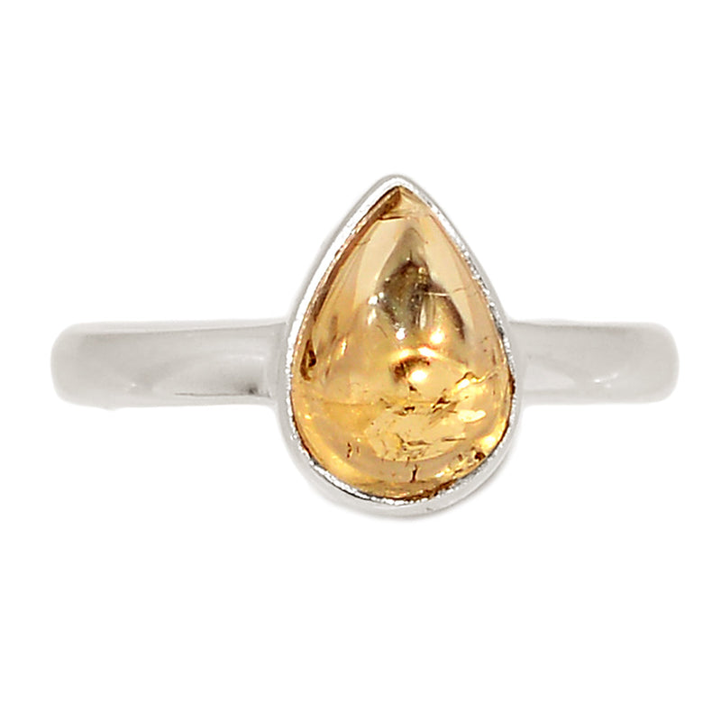 Imperial Topaz Cabochon Ring - ITCR228