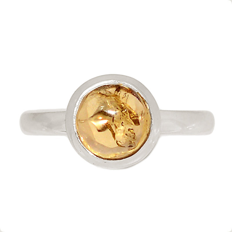 Imperial Topaz Cabochon Ring - ITCR229