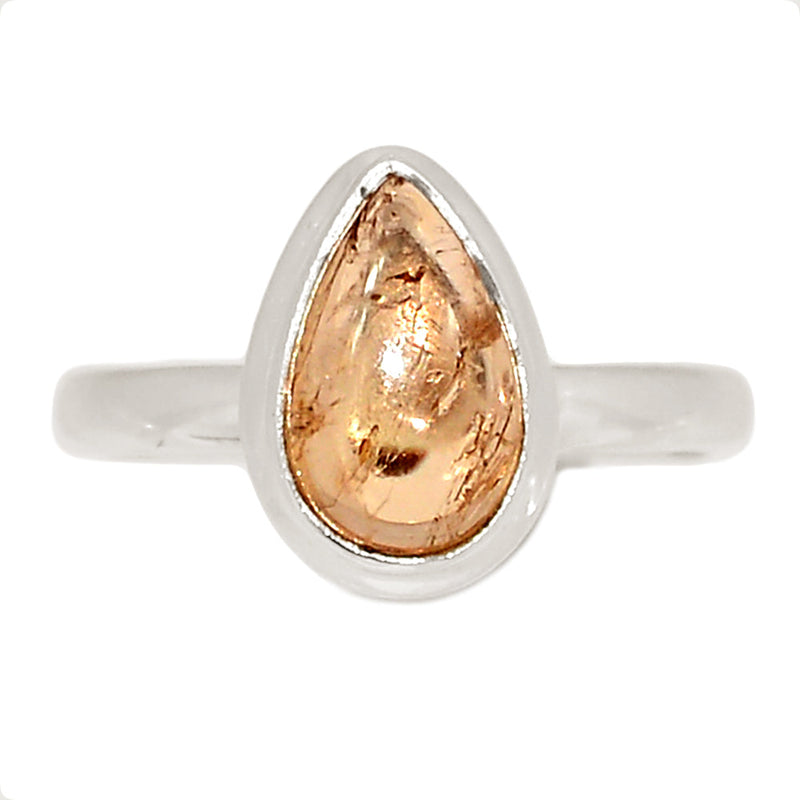 Imperial Topaz Cabochon Ring - ITCR233