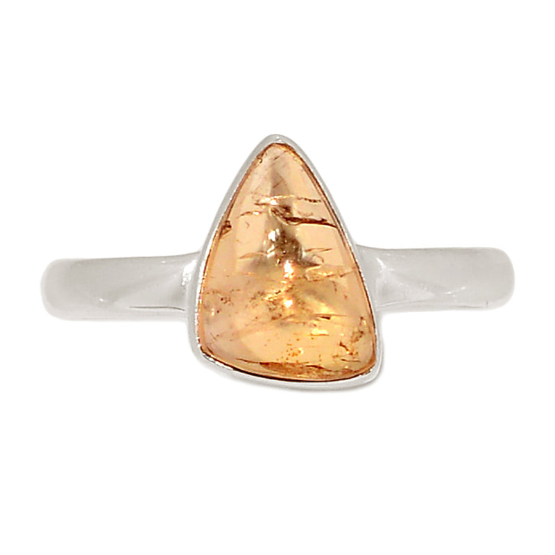 Imperial Topaz Cabochon Ring - ITCR235