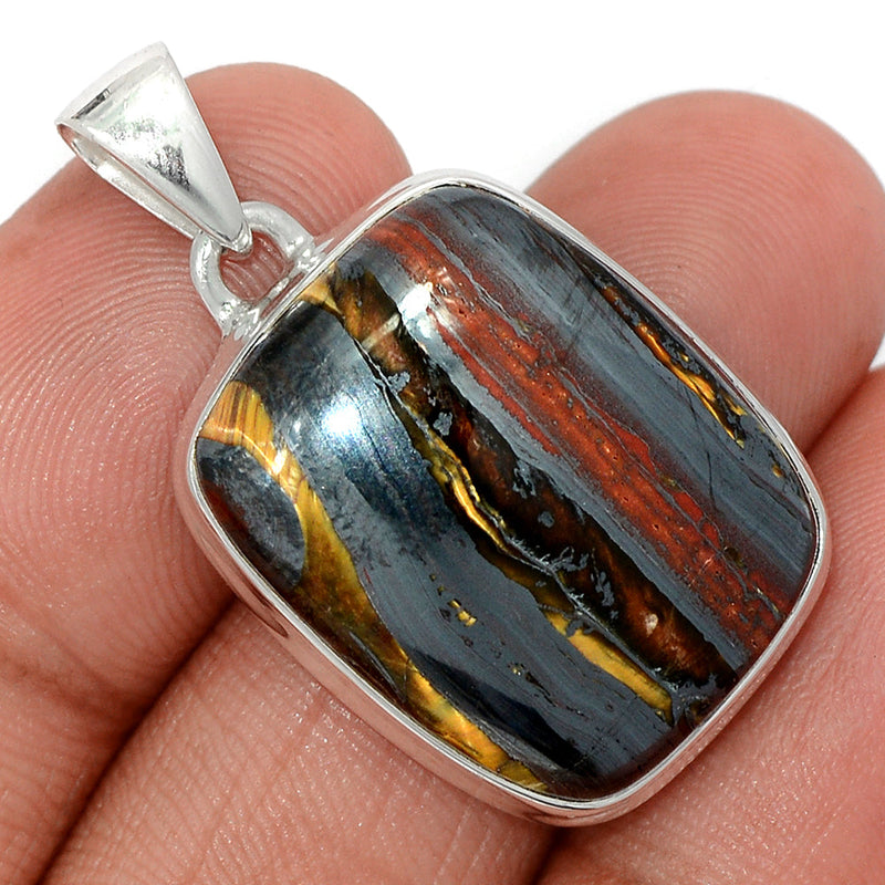 1.3" Iron Tiger Eye Pendants - ITEP668
