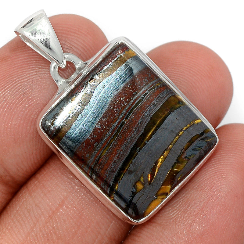 1.3" Iron Tiger Eye Pendants - ITEP683