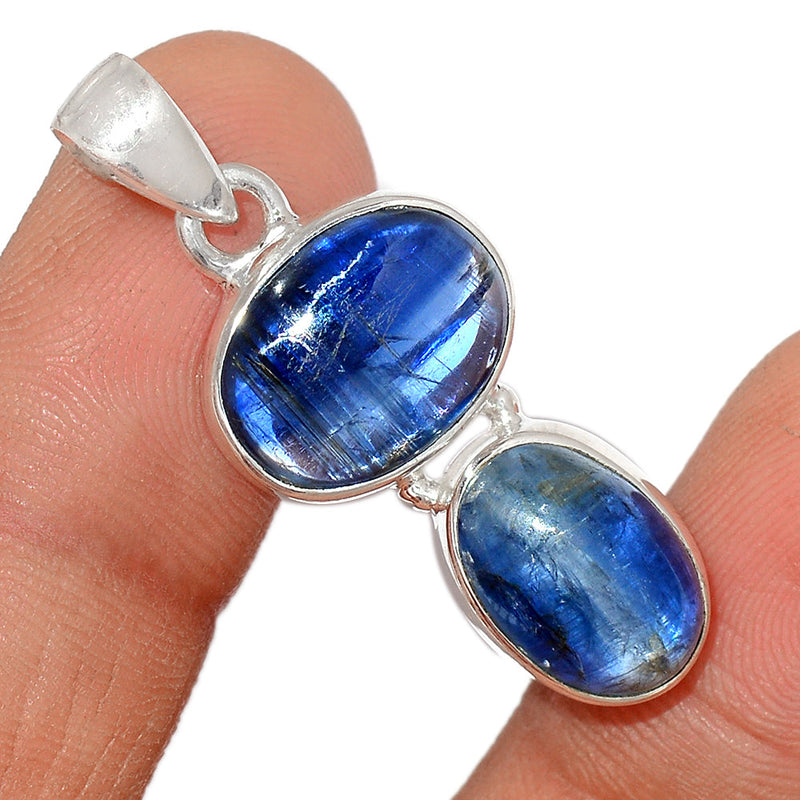1.5" Kyanite Cabochon Pendants - KCBP165