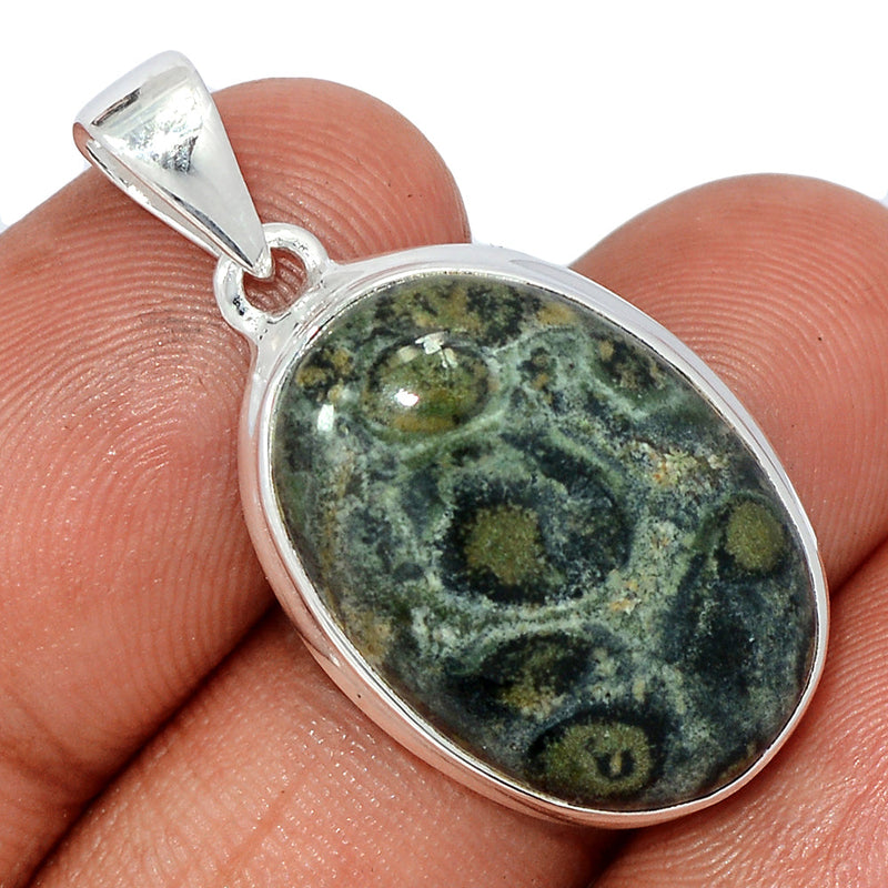 1.3" Kambaba Ocean Jasper Pendants - KOJP348