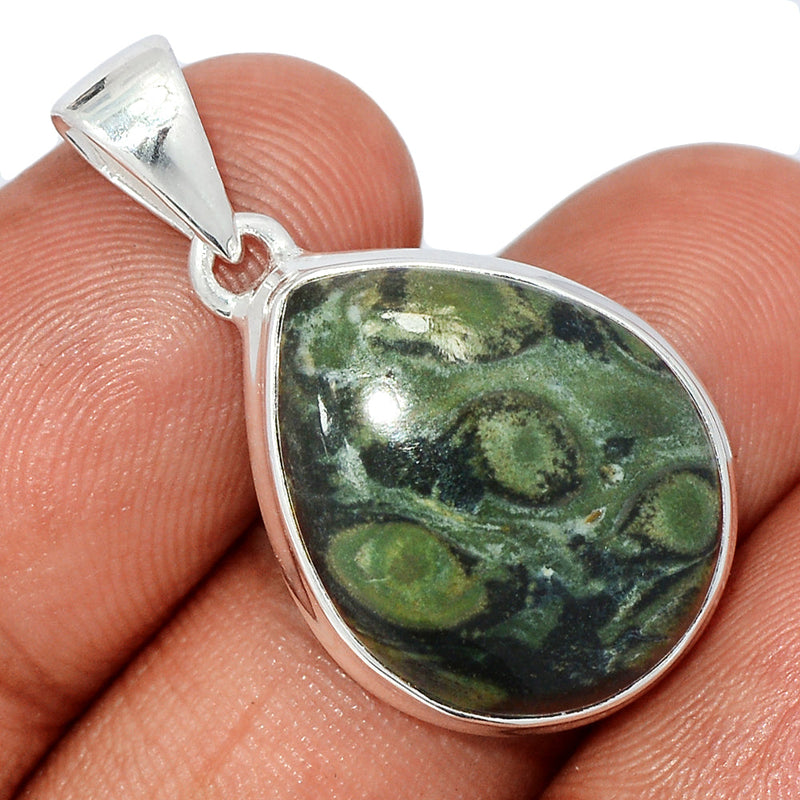 1.2" Kambaba Ocean Jasper Pendants - KOJP361
