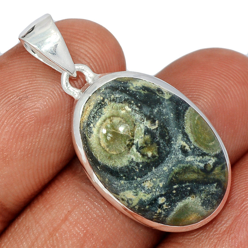 1.3" Kambaba Ocean Jasper Pendants - KOJP366
