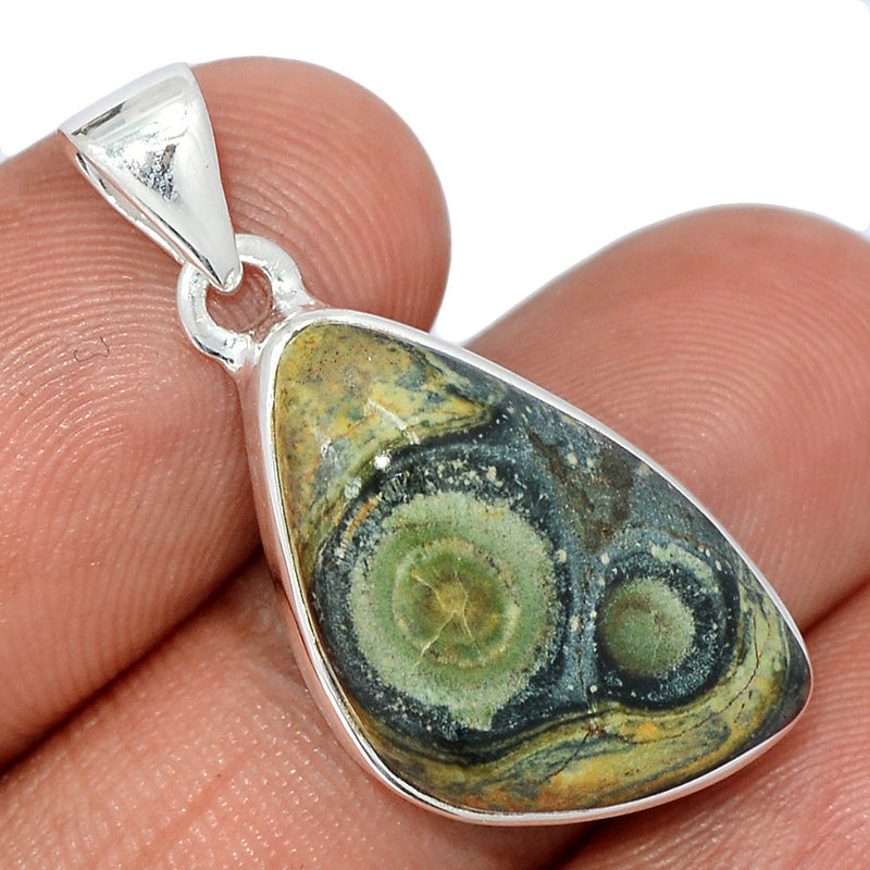 1.2" Kambaba Ocean Jasper Pendants - KOJP372