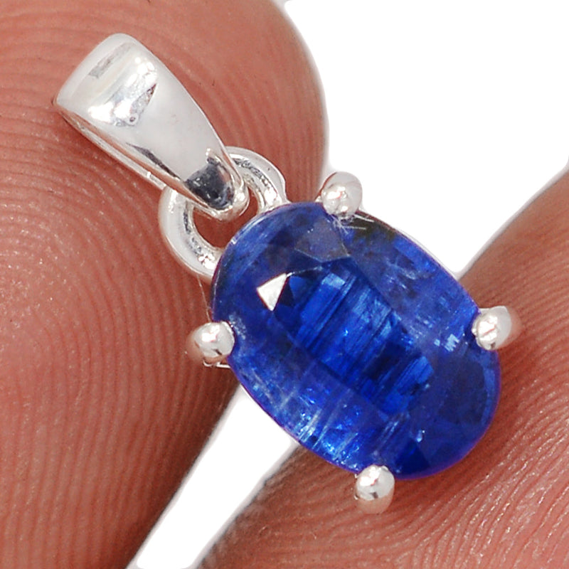 0.7" Claw - Kyanite Faceted Pendants - KYFP577
