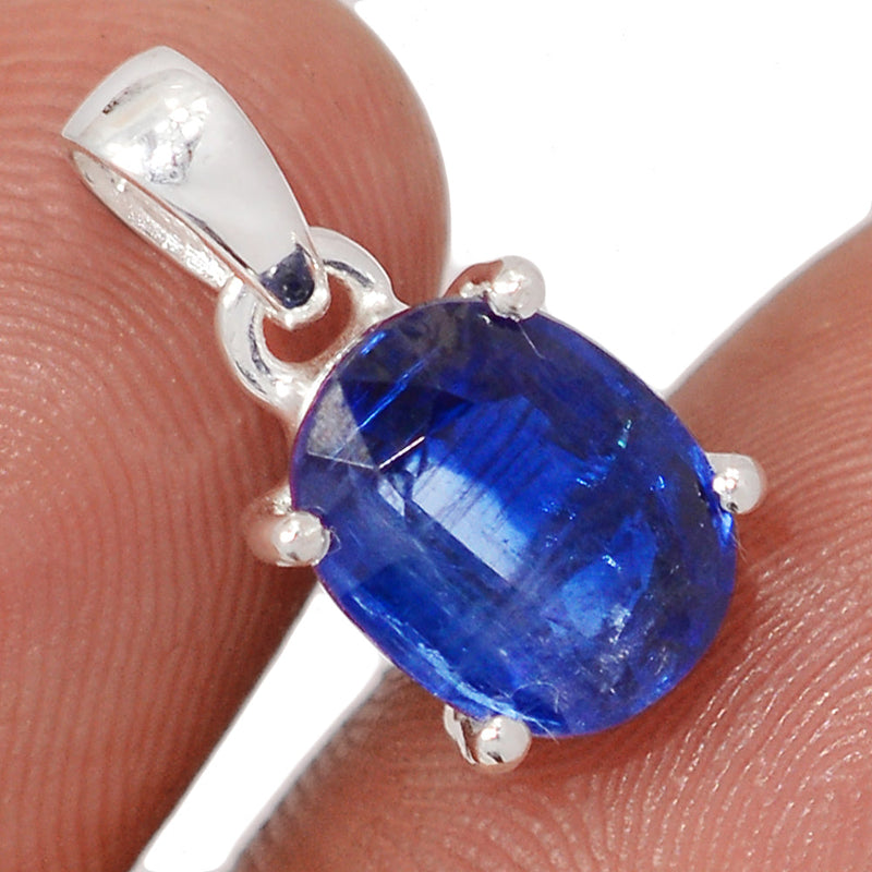 0.7" Claw - Kyanite Faceted Pendants - KYFP581