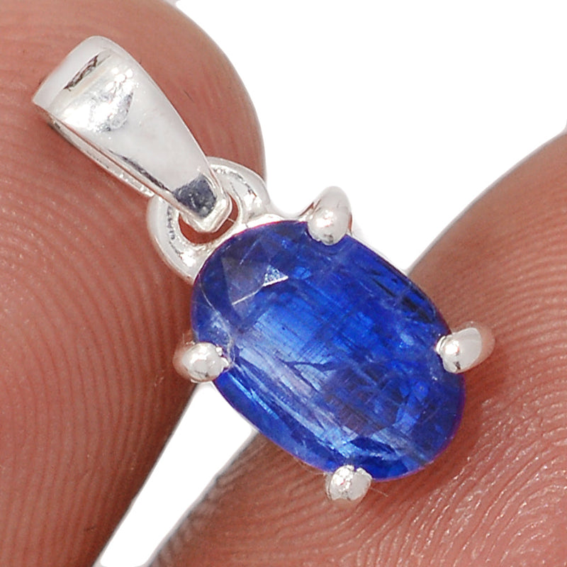 0.7" Claw - Kyanite Faceted Pendants - KYFP584