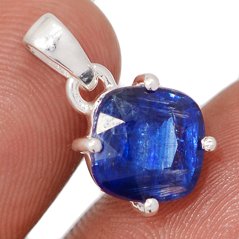 0.7" Claw - Kyanite Faceted Pendants - KYFP585