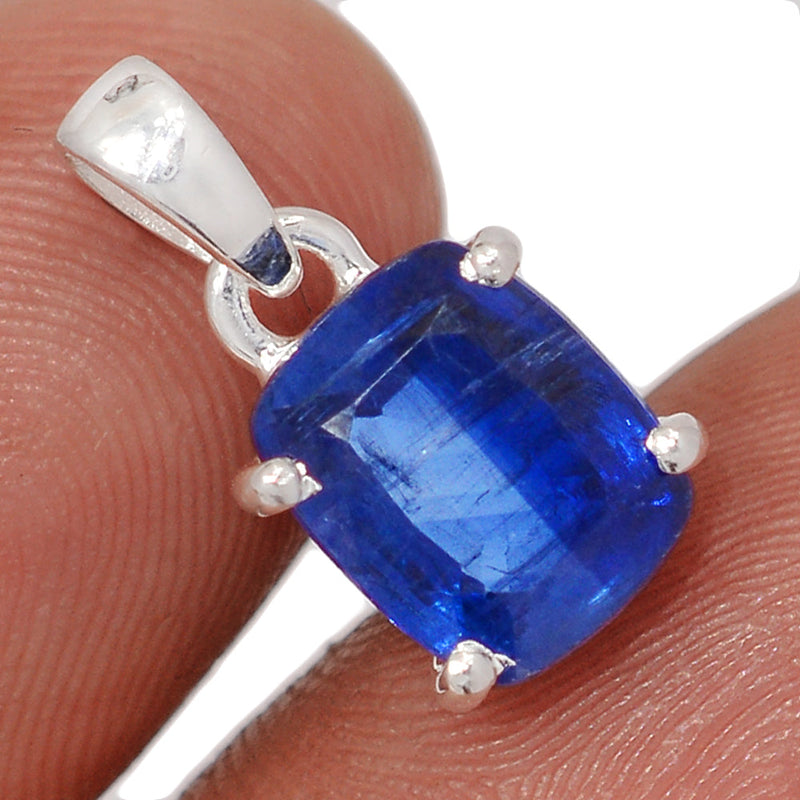 0.7" Claw - Kyanite Faceted Pendants - KYFP586