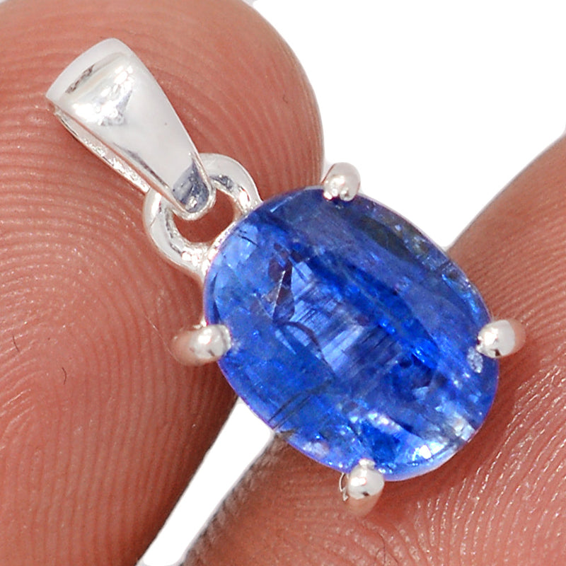 0.7" Claw - Kyanite Faceted Pendants - KYFP588