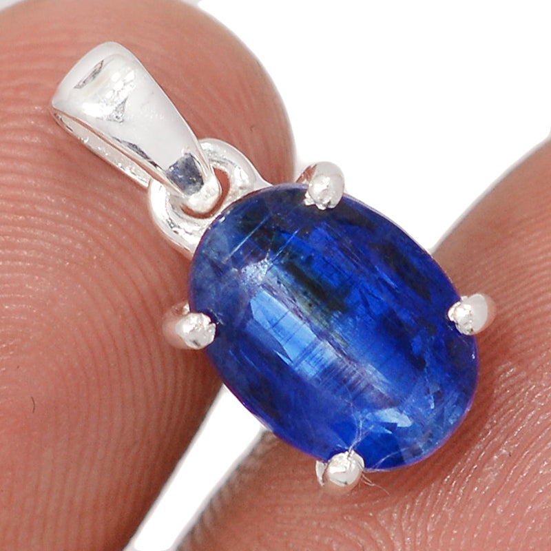 0.7" Claw - Kyanite Faceted Pendants - KYFP591