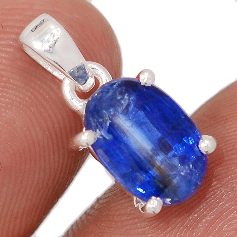 0.7" Claw - Kyanite Faceted Pendants - KYFP593