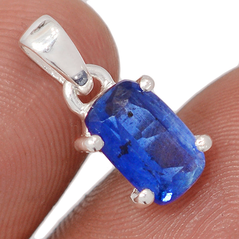 0.7" Claw - Kyanite Faceted Pendants - KYFP599
