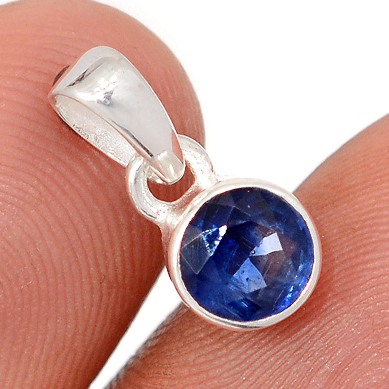 0.6" Kyanite Faceted Pendants - KYFP608
