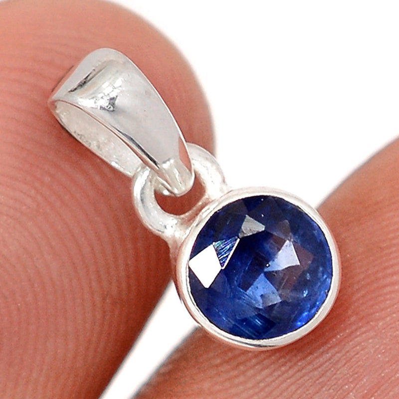 0.6" Kyanite Faceted Pendants - KYFP609
