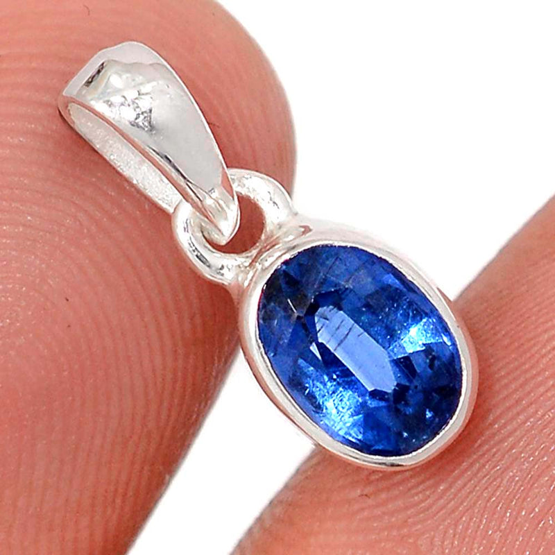 0.7" Kyanite Faceted Pendants - KYFP627