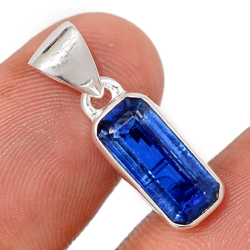 1" Kyanite Faceted Pendants - KYFP631