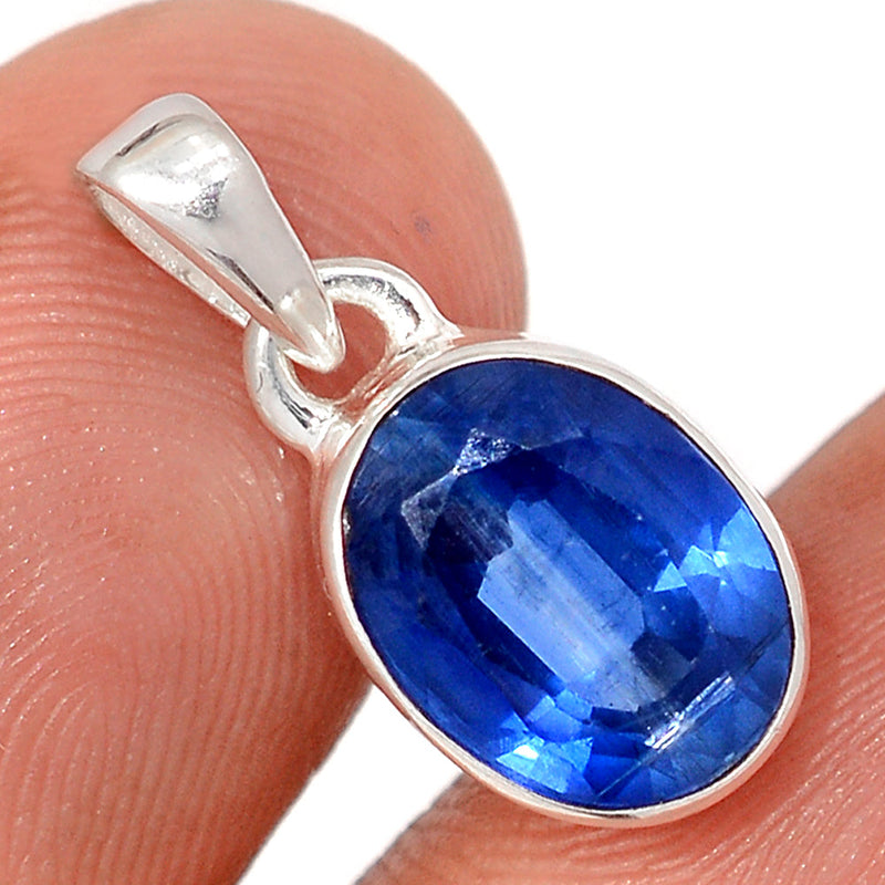0.7" Kyanite Faceted Pendants - KYFP632