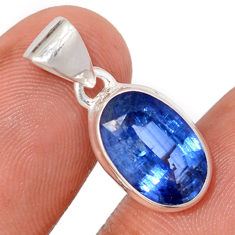 1" Kyanite Faceted Pendants - KYFP638