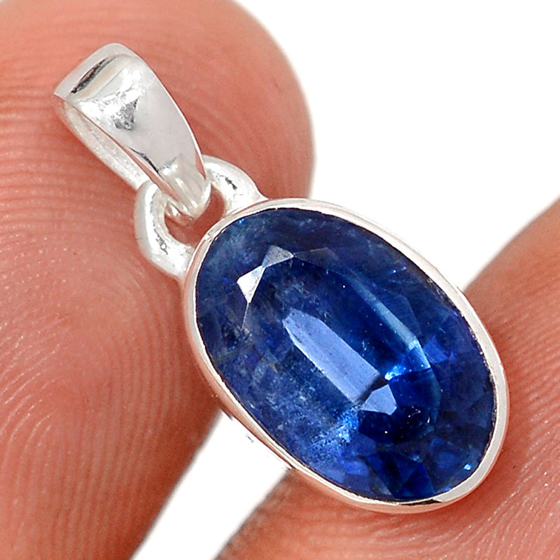 0.8" Kyanite Faceted Pendants - KYFP640