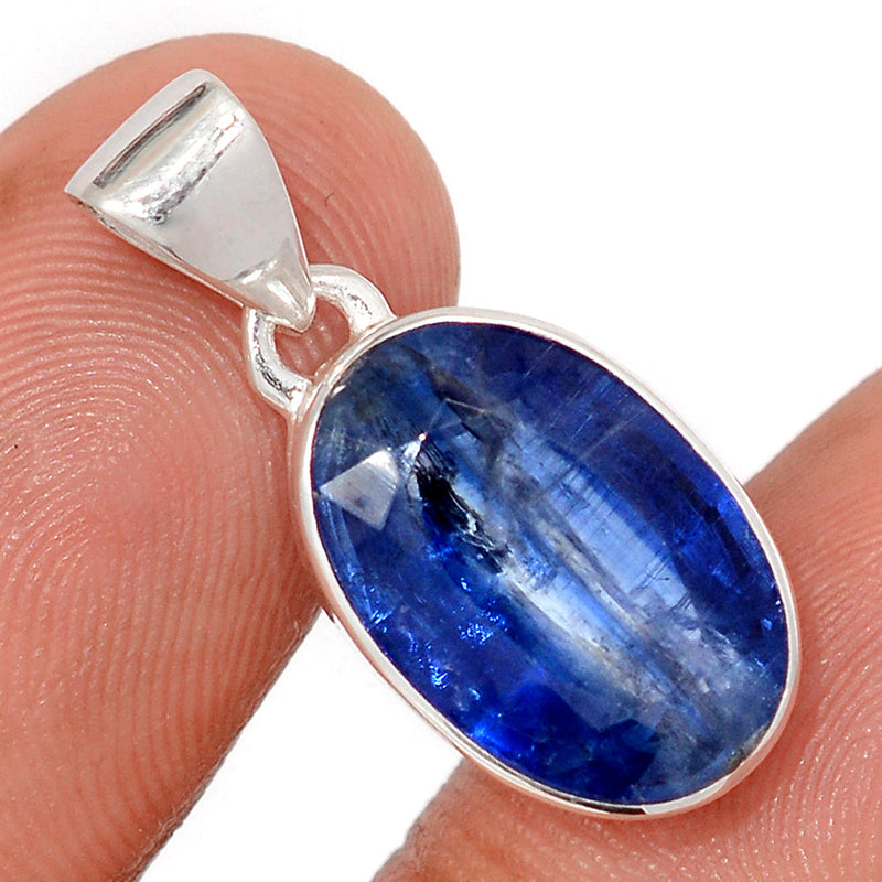 1" Kyanite Faceted Pendants - KYFP641