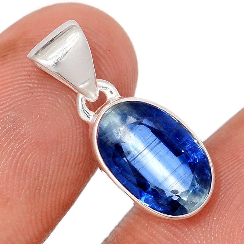 0.8" Kyanite Faceted Pendants - KYFP643