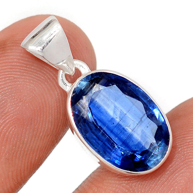 1" Kyanite Faceted Pendants - KYFP647
